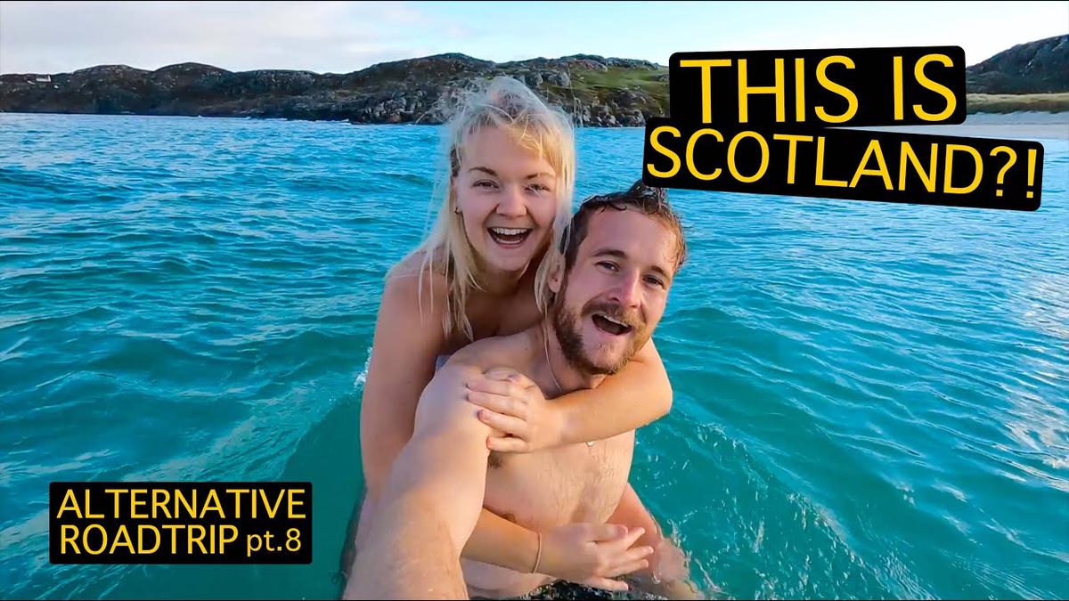 'Video thumbnail for WILD SWIMMING NC500 | Birthday celebrations on the North Coast 500!'