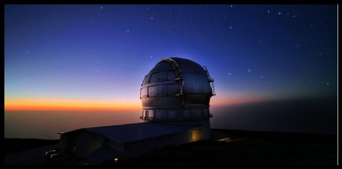 Grantecan La Palma - interstellaren Kometen