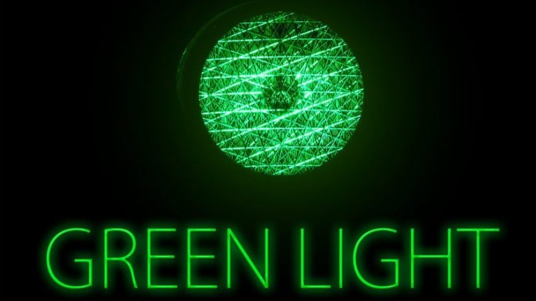 Grünes Licht - Warnampel