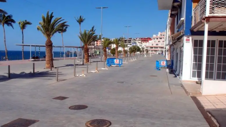 Promenade - Sperrzone Puerto Naos