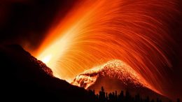 Vulkanausbruch - Siegerfoto