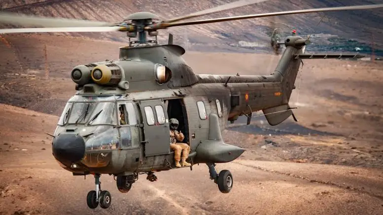 Super Puma - Militärmanöver