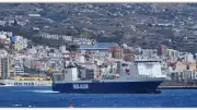 Hafen - Frachtschiffverbindung