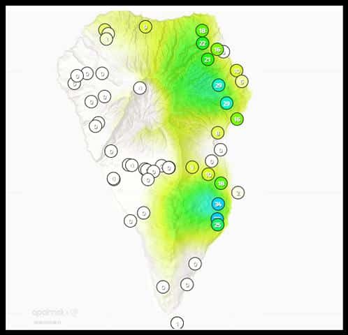Regenmenge - Augustregen