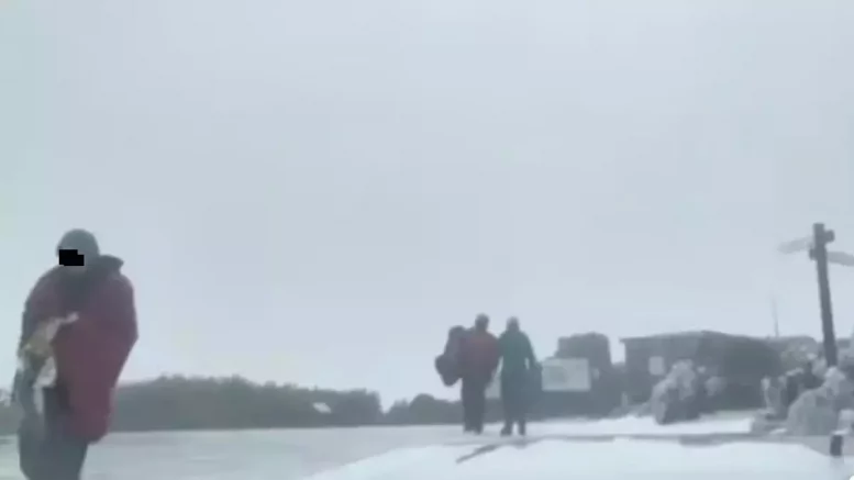 Rettung auf dem Roque de Los Muchachos