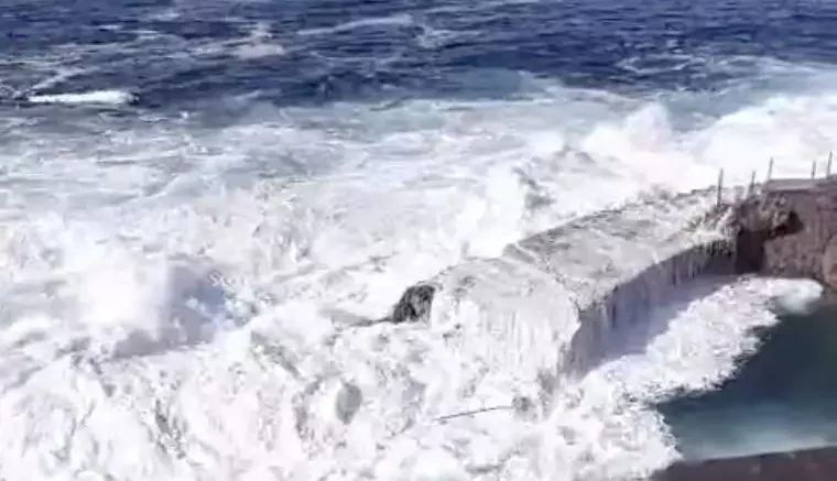 Meereswellen in Barlovento