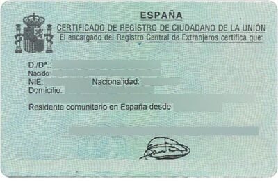 Resident La Palma - Tarjeta-Residencia