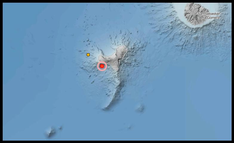 Erdbeben vor El Hierro