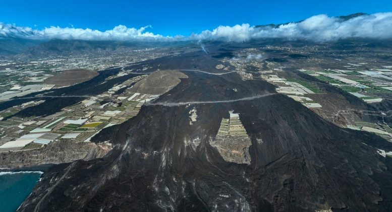 Blick über das Lavafeld