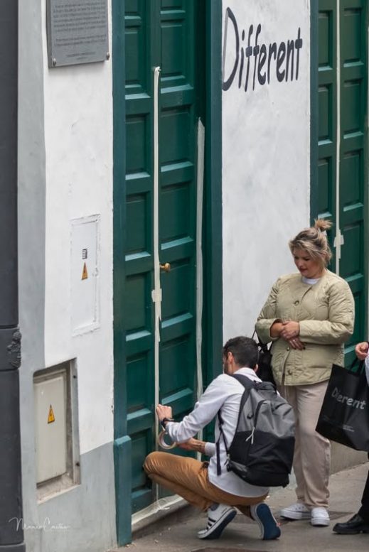 Alles staubsicher abgeklebt