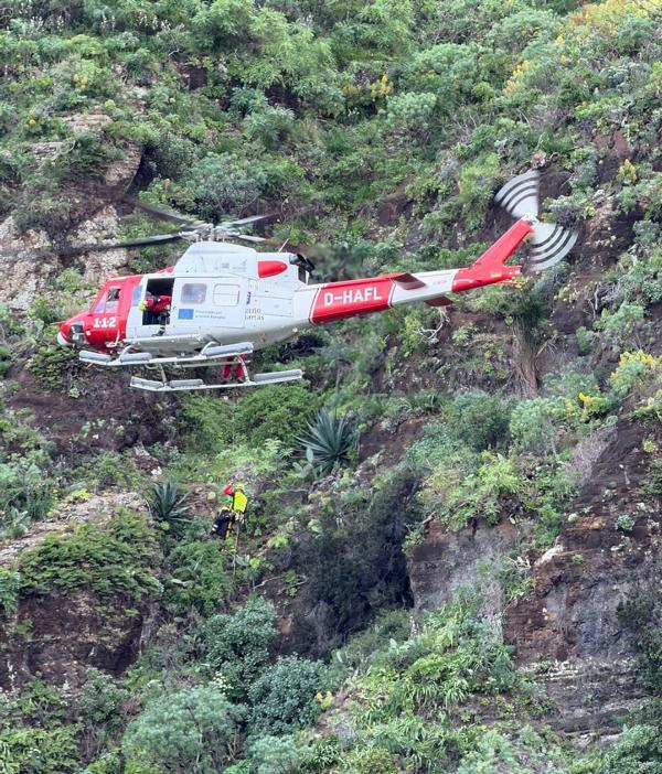Rettungshubschrauber im Einsatz