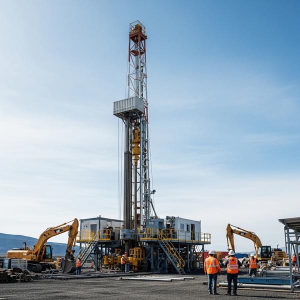 Geothermie Bohrung
