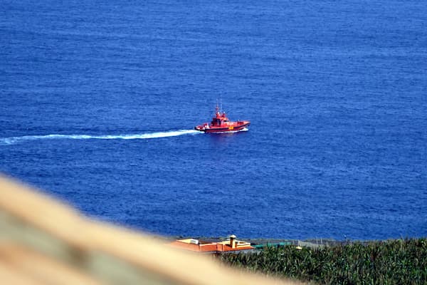 Vermisstensuche mit Rettungsschiff auf La Palma
