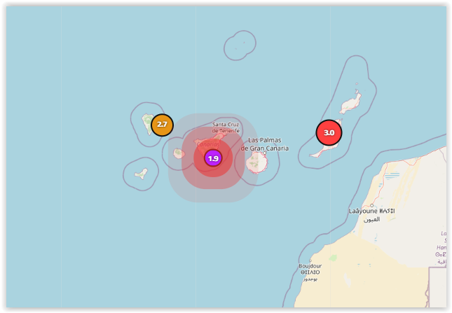 Seismische Aktivitäten