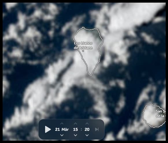 Wolkendecke über La Palma