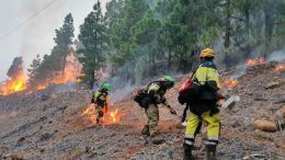 Waldbrandbekämpfung La Palma