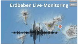 Erdbeben Live-Monitoring La Palma