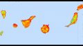 Wärmeewntwicklung auf den Kanaren bis Jahr 2100