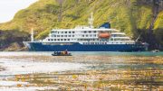 Das niederländische Kreuzfahrtschiff MV Hondius/ Hantavirus Kreuzfahrtschiff Kanaren