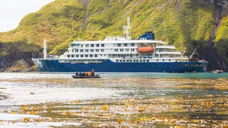 Das niederländische Kreuzfahrtschiff MV Hondius/ Hantavirus Kreuzfahrtschiff Kanaren