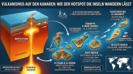 Der Kanaren-Hotspot: Warum die Vulkane nach Westen wandern