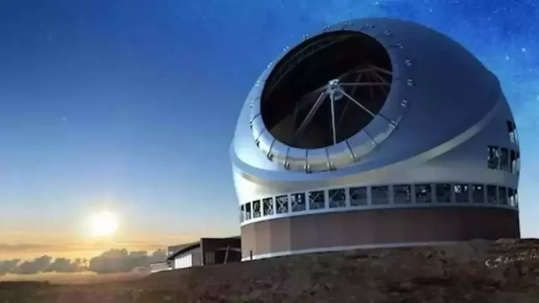 Observatorium Roque de los Muchachos, Modell TMT Teleskop