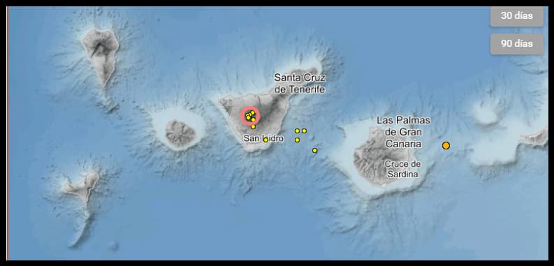 Erdbeben Teneriffa Teide aktuell