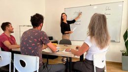 Sprachunterricht in der Sprachschule Edelmann/ Spanisch lernen La Palma