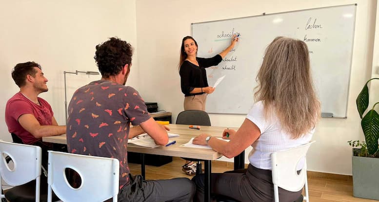 Sprachunterricht in der Sprachschule Edelmann/ Spanisch lernen La Palma