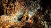 Im Labyrinth der Vulkanröhren des Vulkan Tajogaite auf La Palma