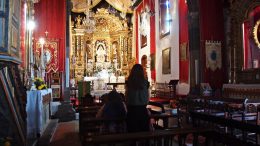 Innenansicht Santuario de las Nieves