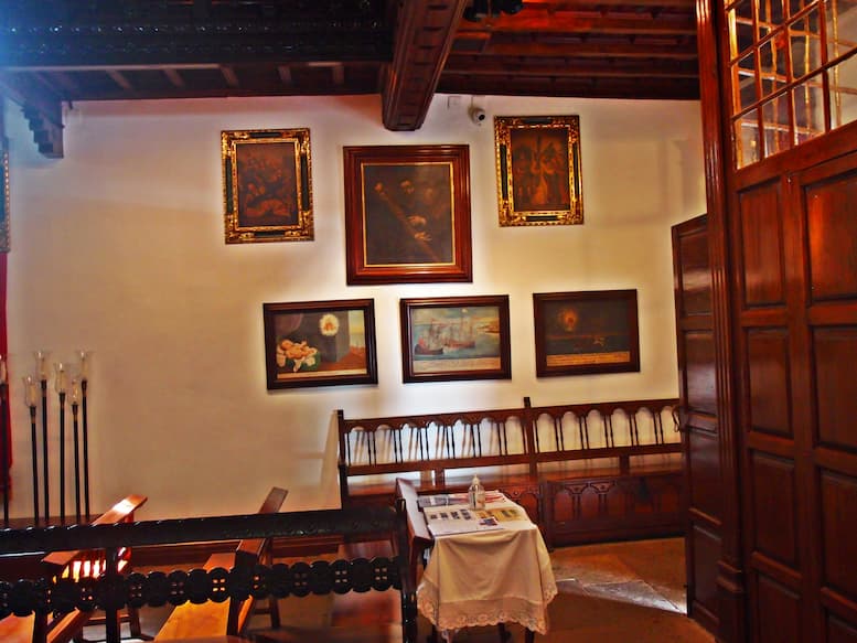 Danksagungen in der Santuario de las Nieves