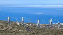 Die neuen Gammastrahlen Teleskope auf dem Roque/ La Palma Astronomie