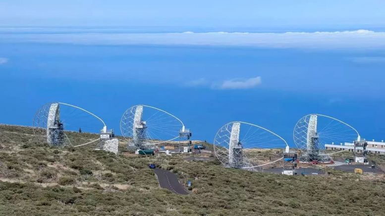 Die neuen Gammastrahlen Teleskope auf dem Roque/ La Palma Astronomie