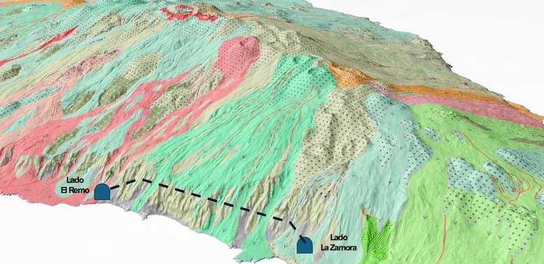 Das Tunnelprojekt El Remo - La Zamora