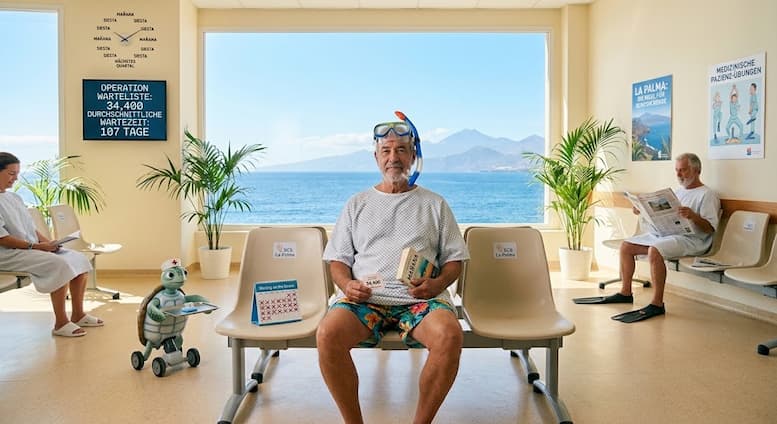 Hospital General de La Palma – Thema Wartelisten für Operationen auf den Kanaren