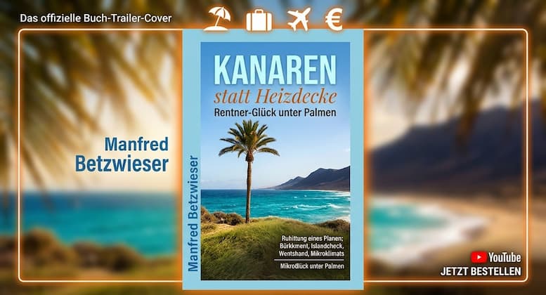 Buchtrailer: Kanaren statt Heizdecke