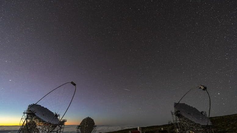 Gammastrahlen Teleskope auf dem Roque