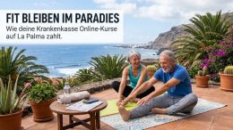 Fit bleiben auf La Palma Online Präventionskurse Krankenkasse Erstattung