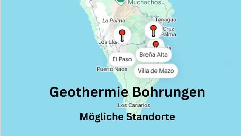 Geothermie Bohrungen/ Geothermie La Palma Bohrungen