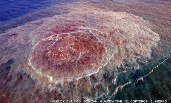 Unterwasservulkan Eldiscreto/ Vulkanausbruch El Hierro Eldiscreto