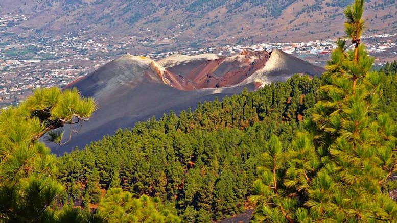 Der Vulkan Tajogaite heute 5 Jahre nach Ausbruch/ Tajogaite Eruption Video