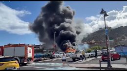 Wohnmobil Brand Los Cancajos La Palma
