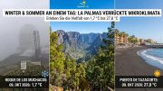 Wetter La Palma Temperaturunterschiede Mikroklima